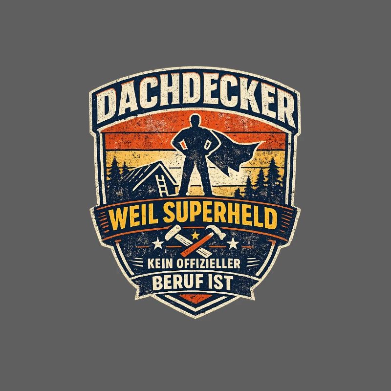 Dachdecker Superheld