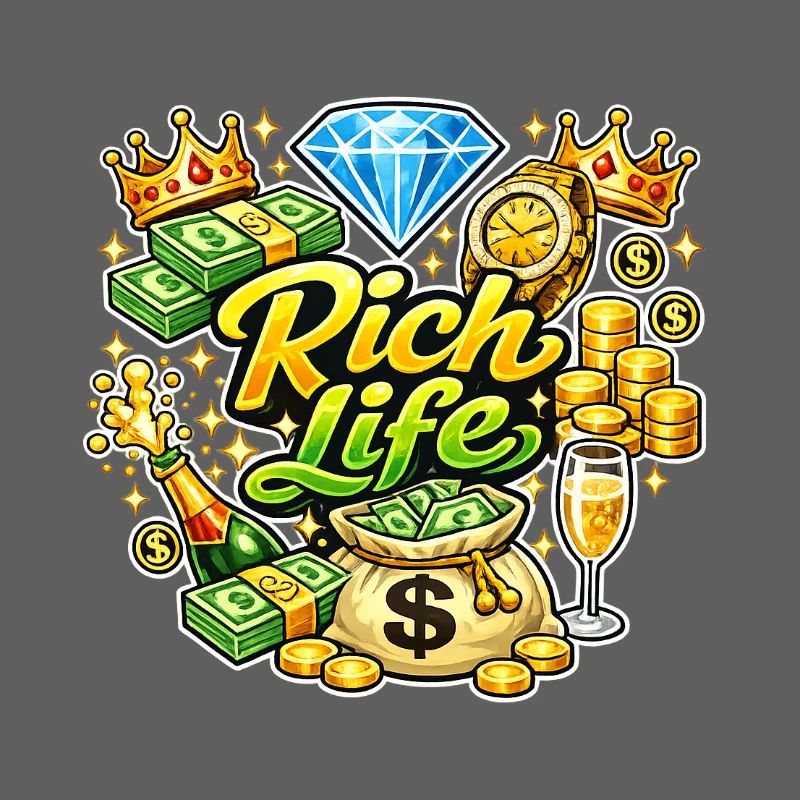 Rich Life Sparkle and Diamonds