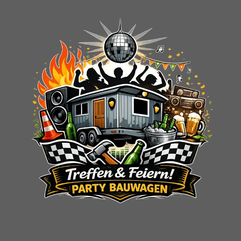 Construction Trailer Party: Fire, Music & Celebration