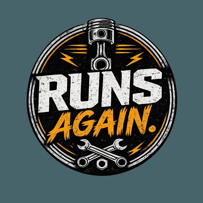 Runs Again Engine Revival-Abzeichen
