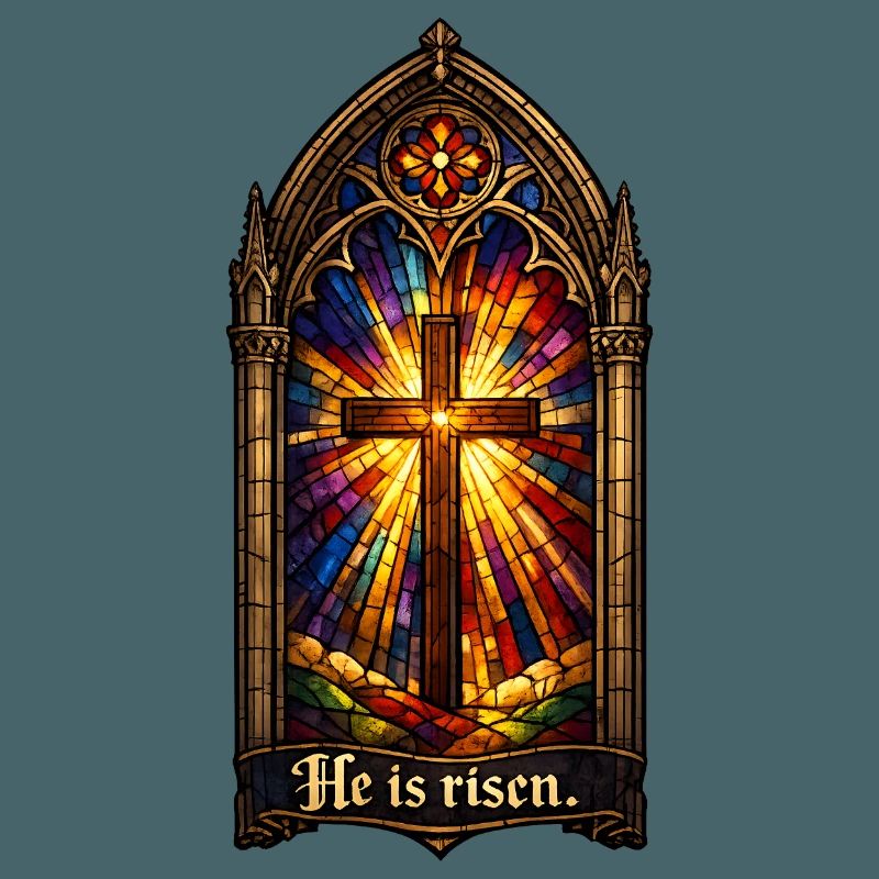 Resurrection He is Risen Easter Jesus