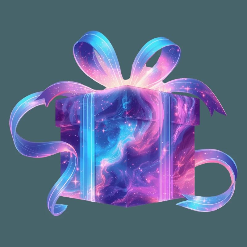 Ätherisches Galaxiegeschenk