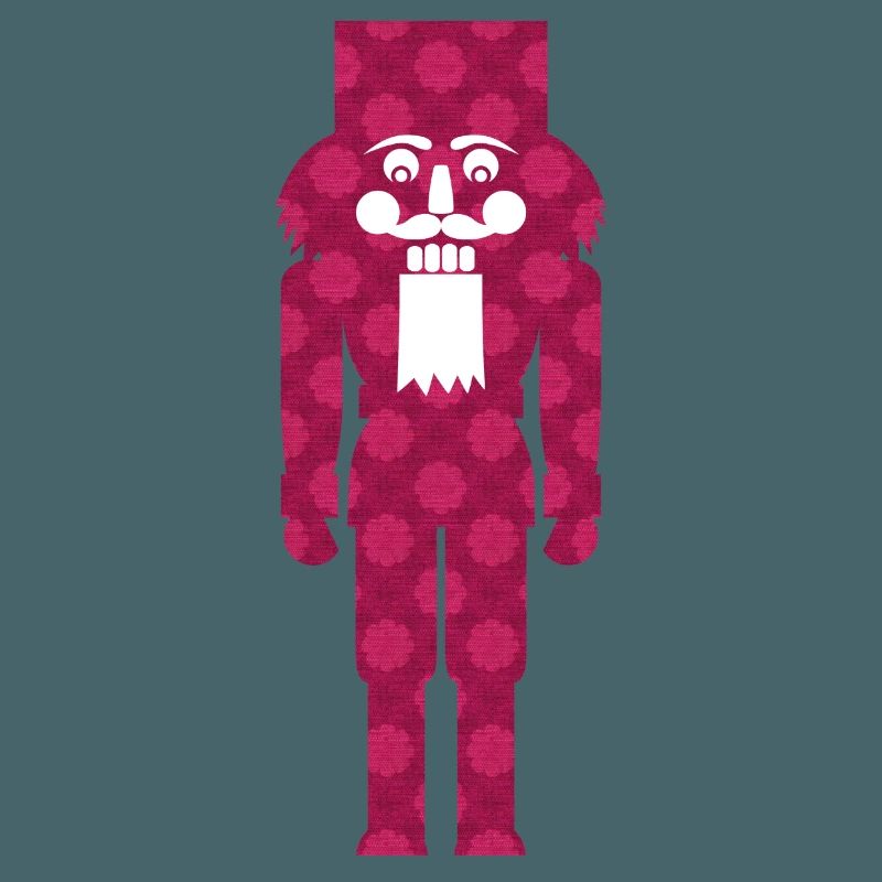 Nutcracker Christmas Decoration Texture Pattern