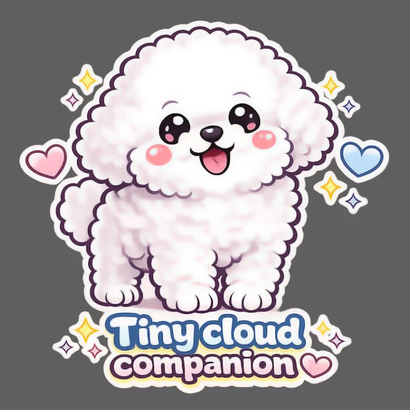 Cuddly Cloud Dog – Tiny Cloud Companion