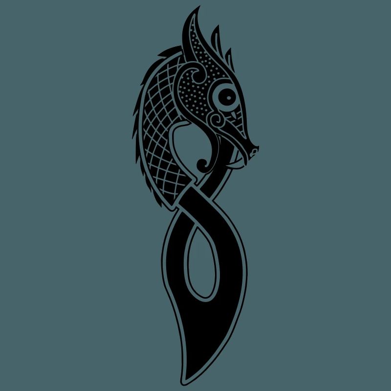 Jormungund die monströse Seeschlange oder der Drache