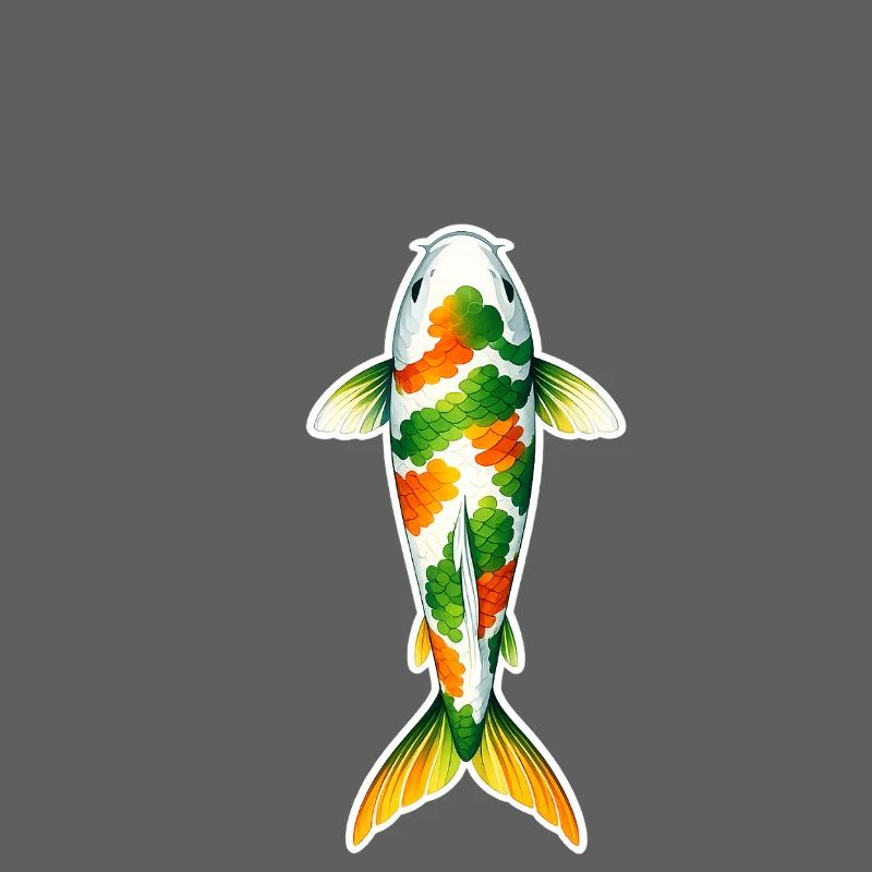 Koi . 3 . AI generated