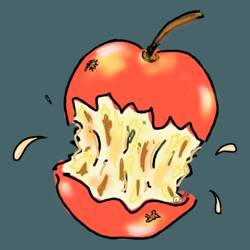 Apfel rot