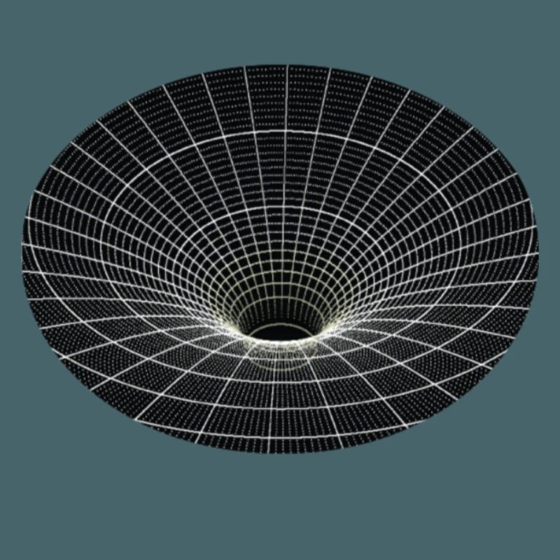 Vortex-Gitter Wurmloch