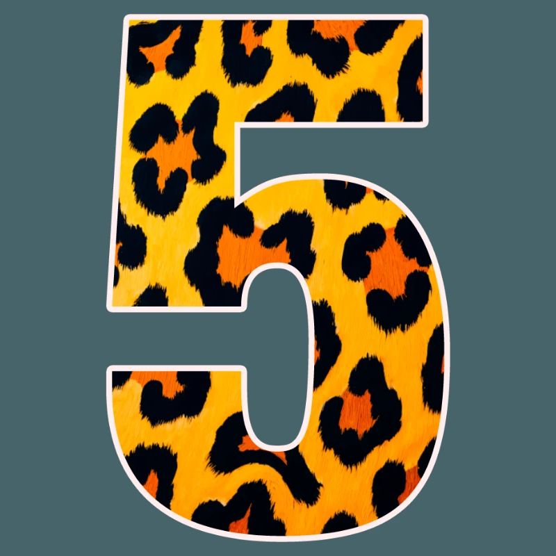 Leopard 5 Fur Pattern
