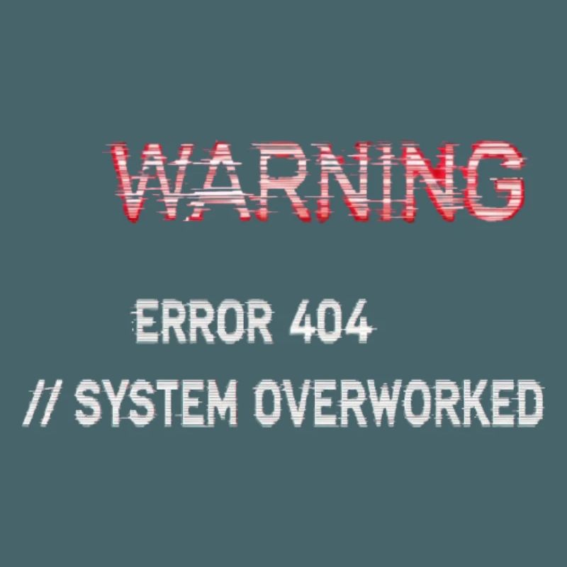 Fehlerwarnung – Systemfehler 404