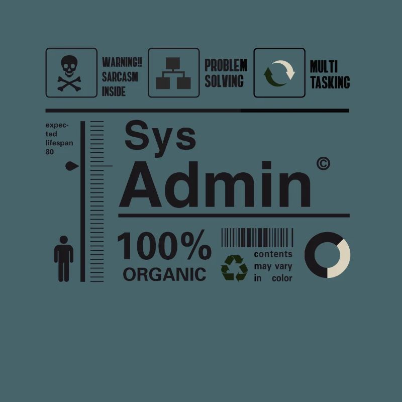 Sys Admin Pingouin Ordinateur Nerd pc Platine cpu ner