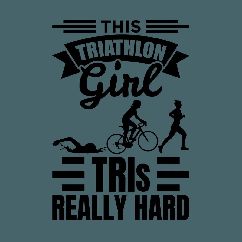Triathlet Mädchen