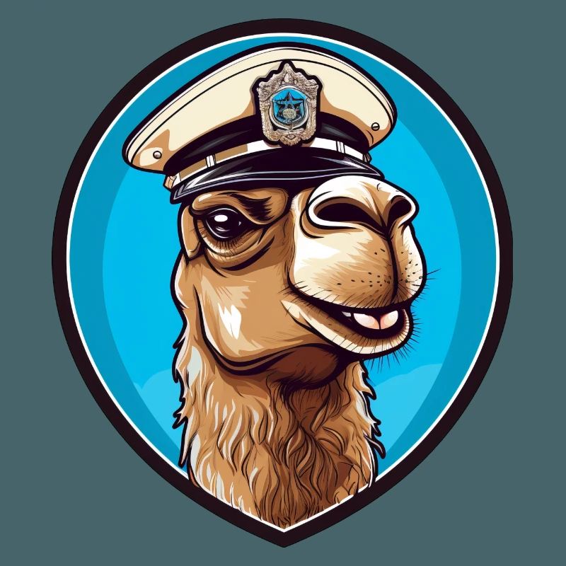 Kamel Polizei