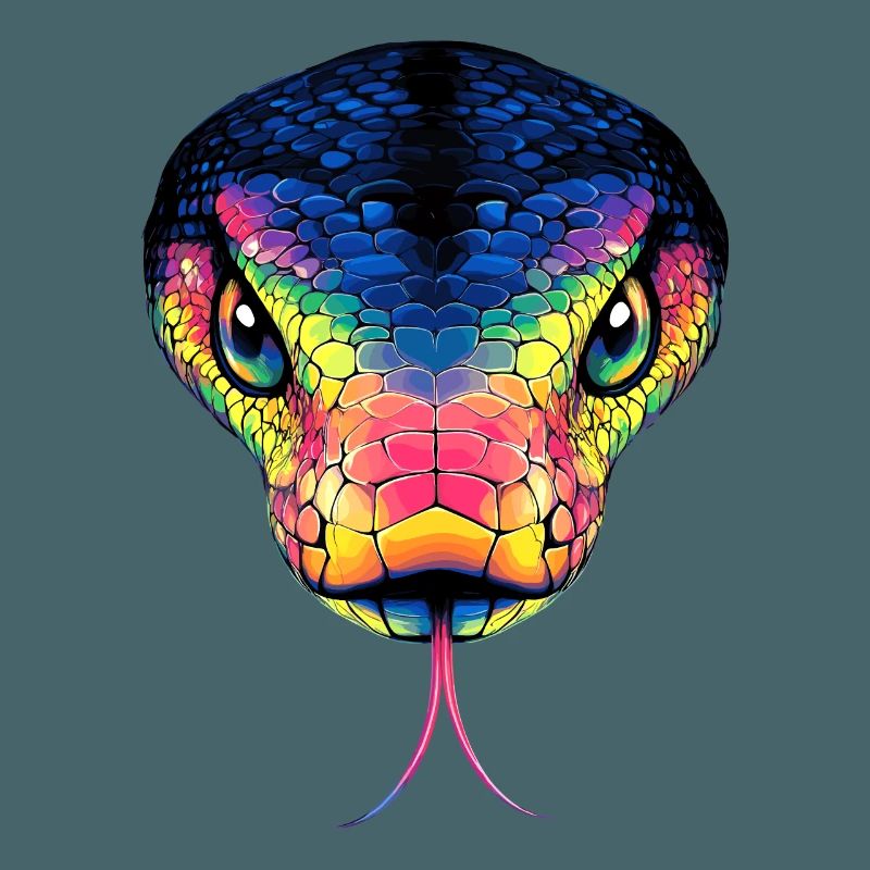 Serpent Python Cobra Mamba Serpent à sonnettes Serpent