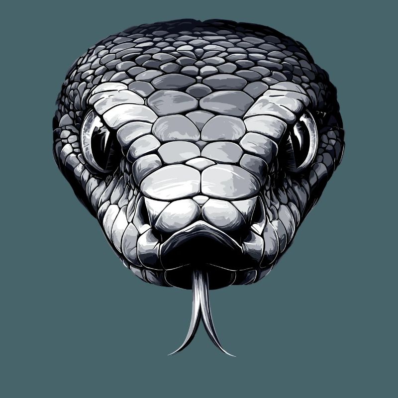 Serpent Python Cobra Mamba Serpent à sonnettes Serpent