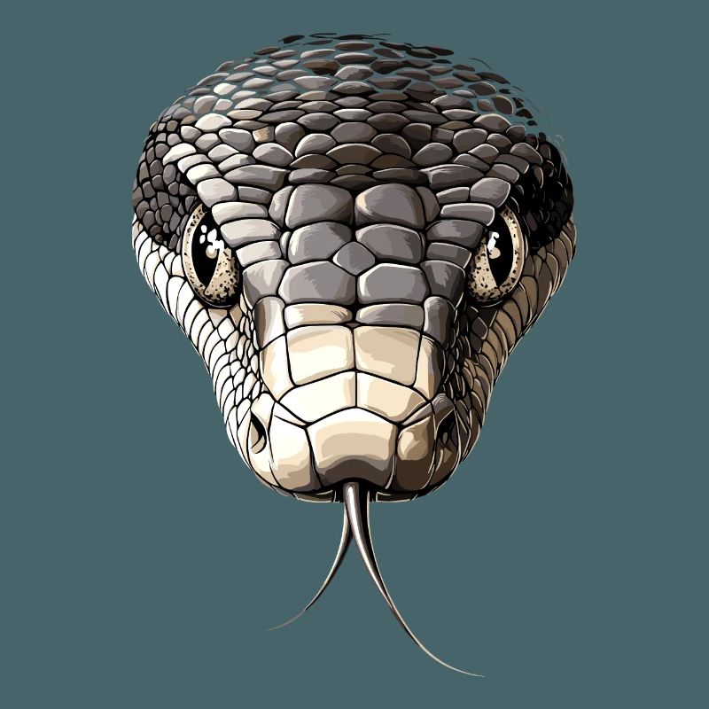 Snake Python Cobra Mamba Rattlesnake Snake