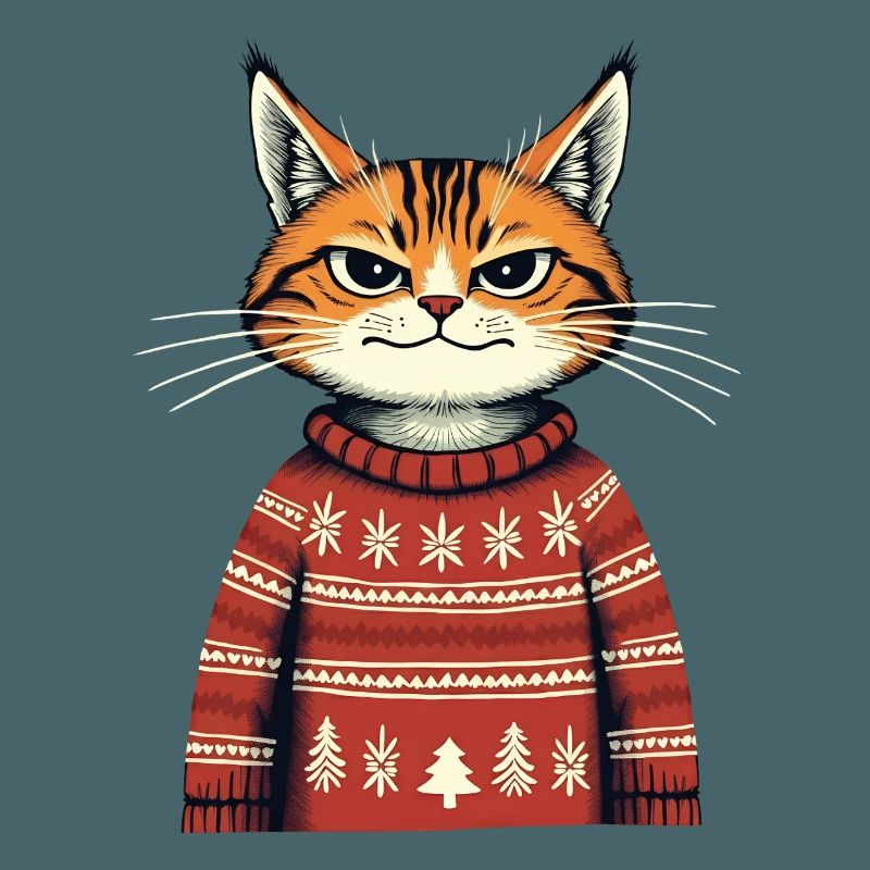 Weihnachtskatze