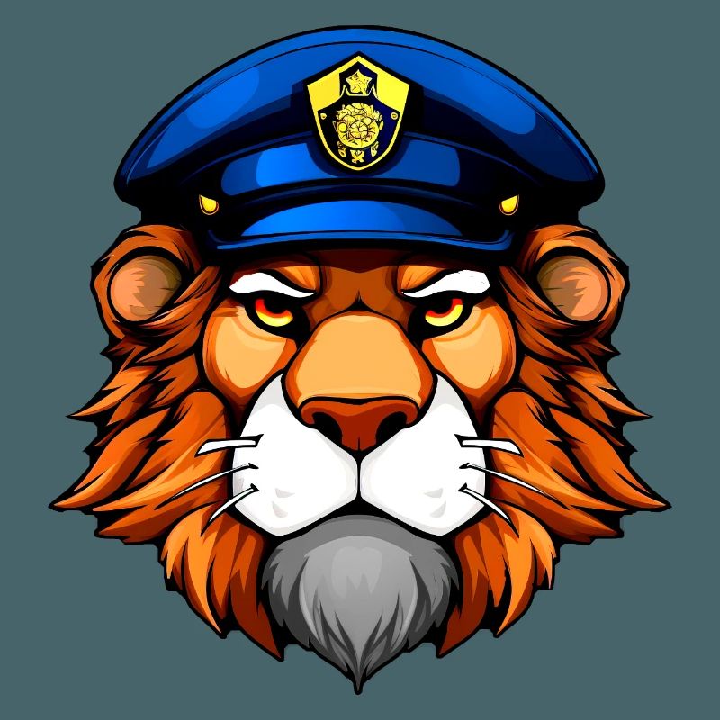 Polizei Löwe
