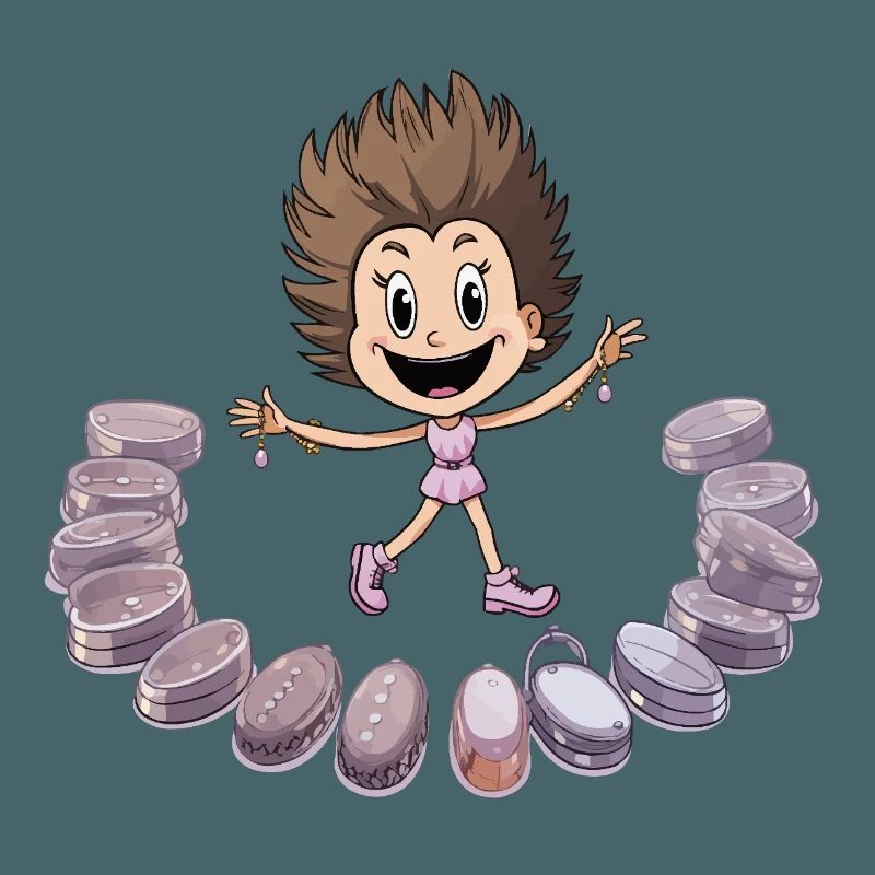 Macaron Tanzmädchen