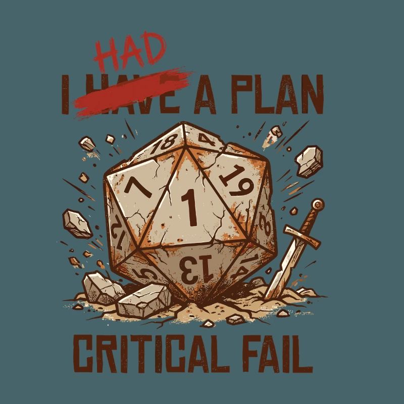 Échec critique – J’avais un plan cube