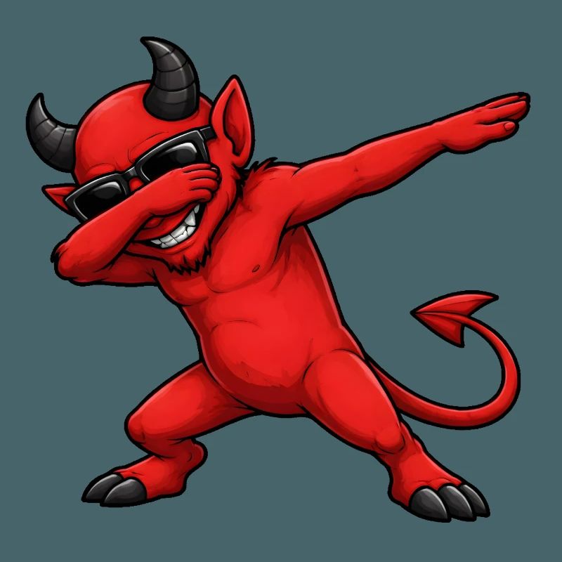 Dabbing Devil