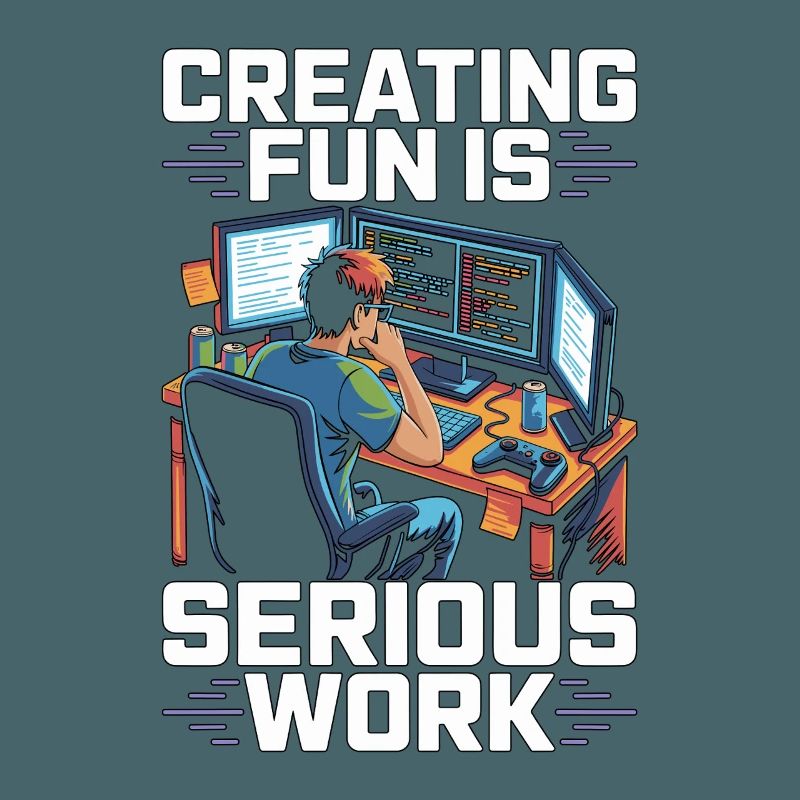 Game Developer Creating Fun Is Game Programmer