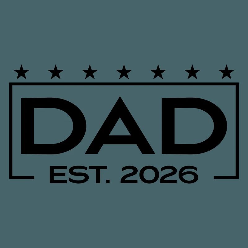 Dad 2026 Loading – Est. 2026 Design for Dads