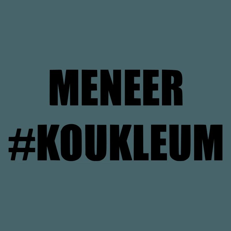 Mr. Koukleum For men who are cold *