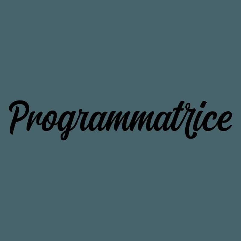 Programmatrice Informatique Code Développeuse Web