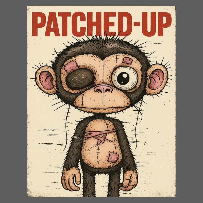 Patchwork Monkey: Patched and Brave