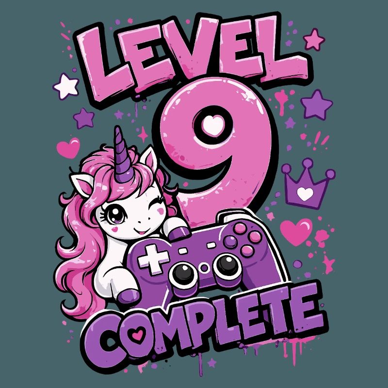 Level 9 Complete Einhorn Controller Mädchen 