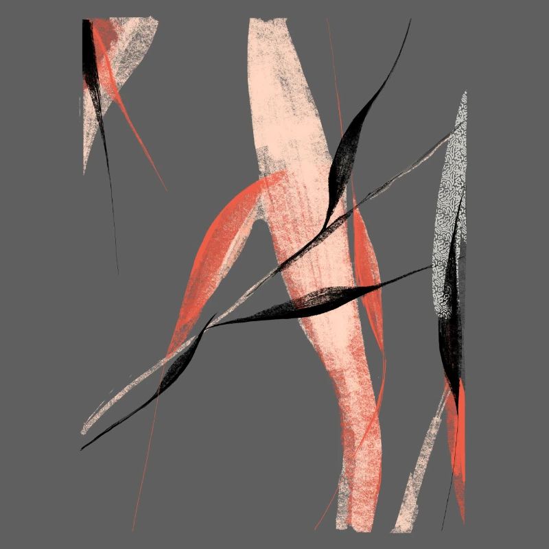 Abstract willow branches