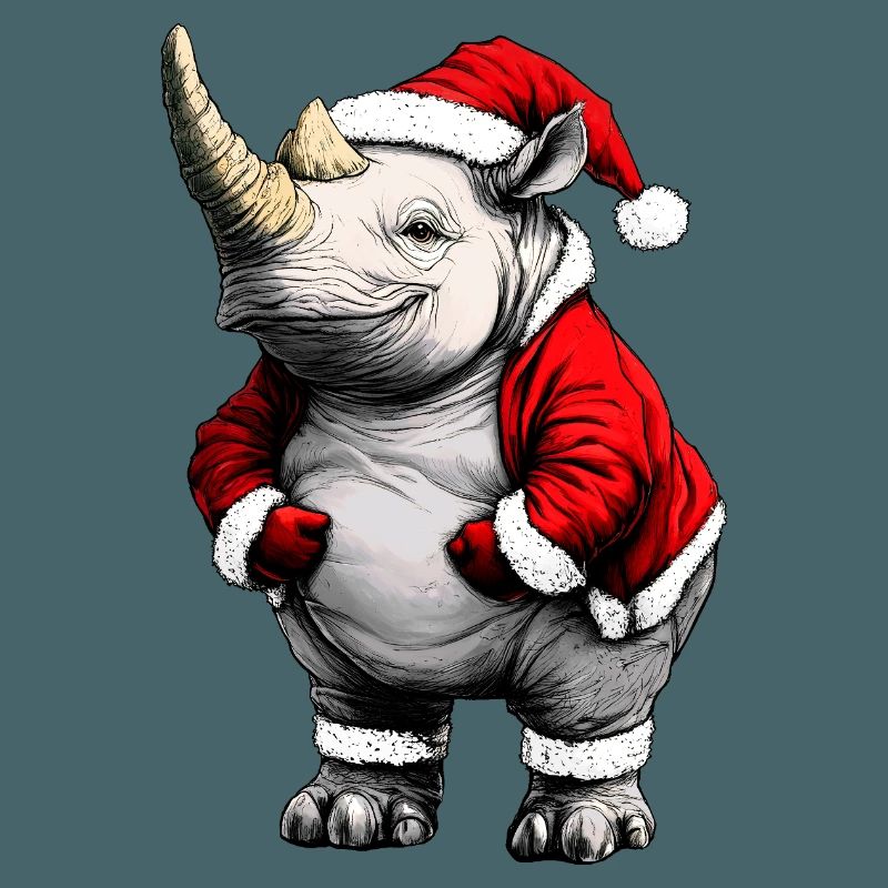 Nashörner Christmas