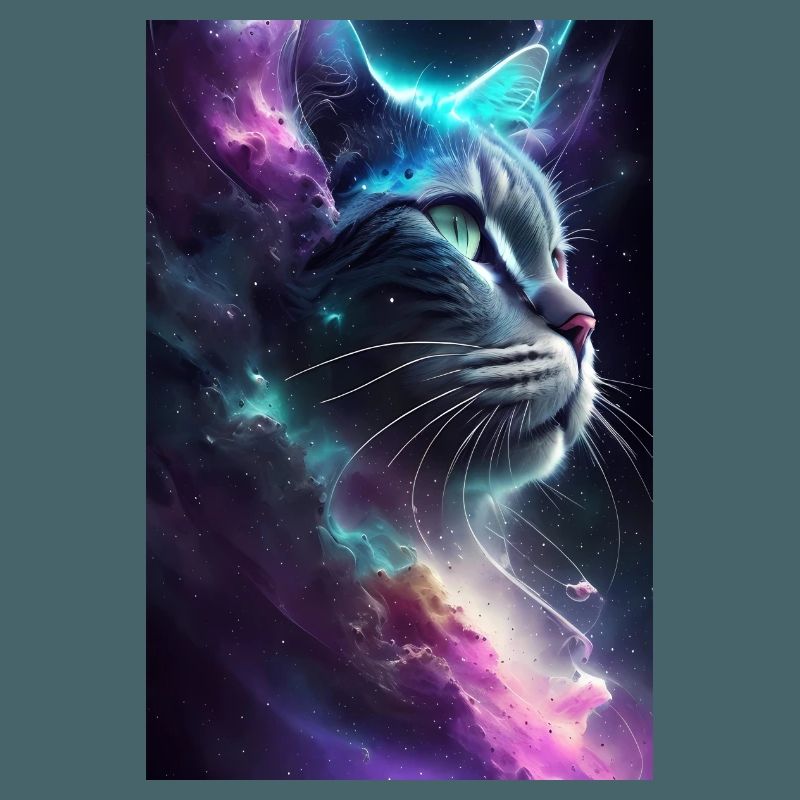 Chat dans l’espace