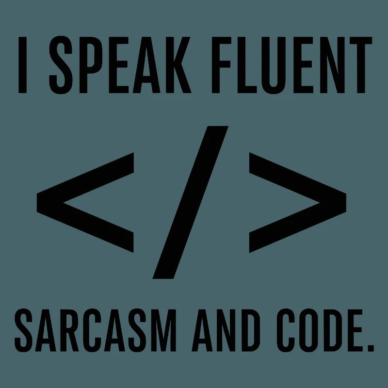 Ich spreche fließend Code