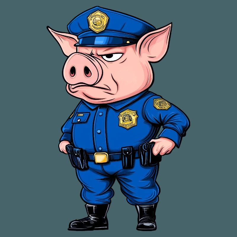 Polizei Schweine