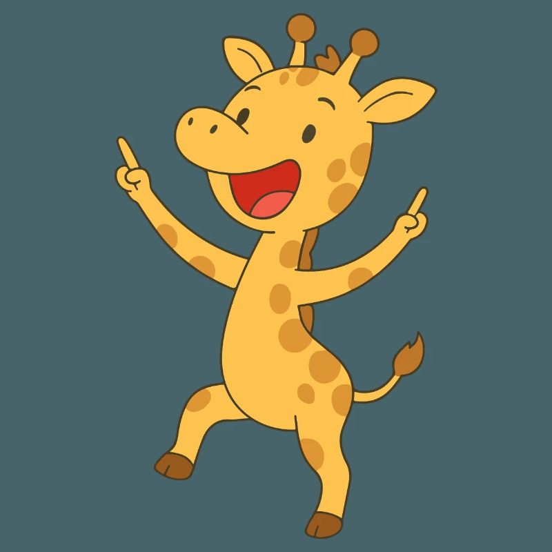 Gute-Laune-Giraffe