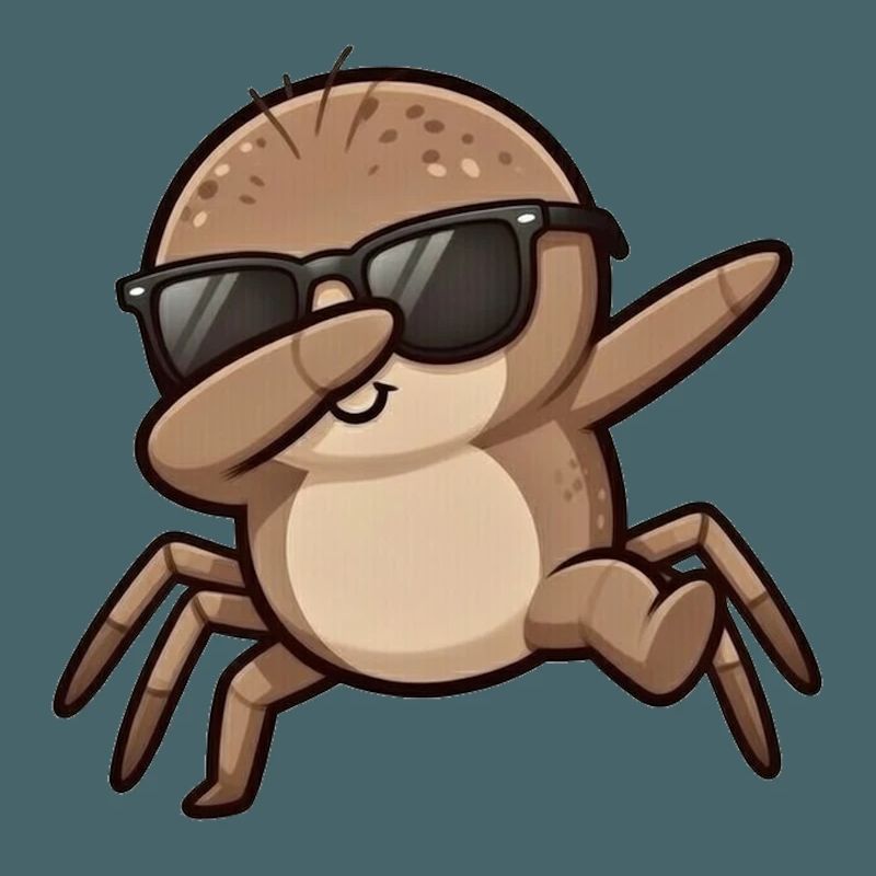 Dabbing Spinne