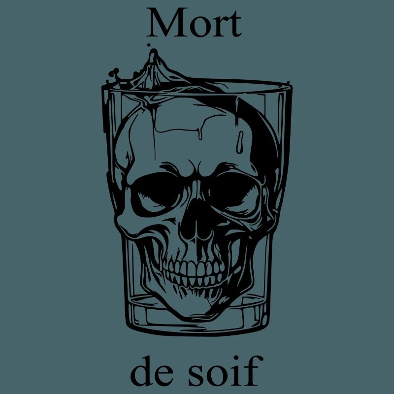 Schädel – Tod des Durstes