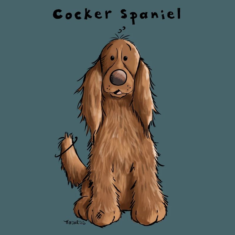 Drôle Cocker Spaniel