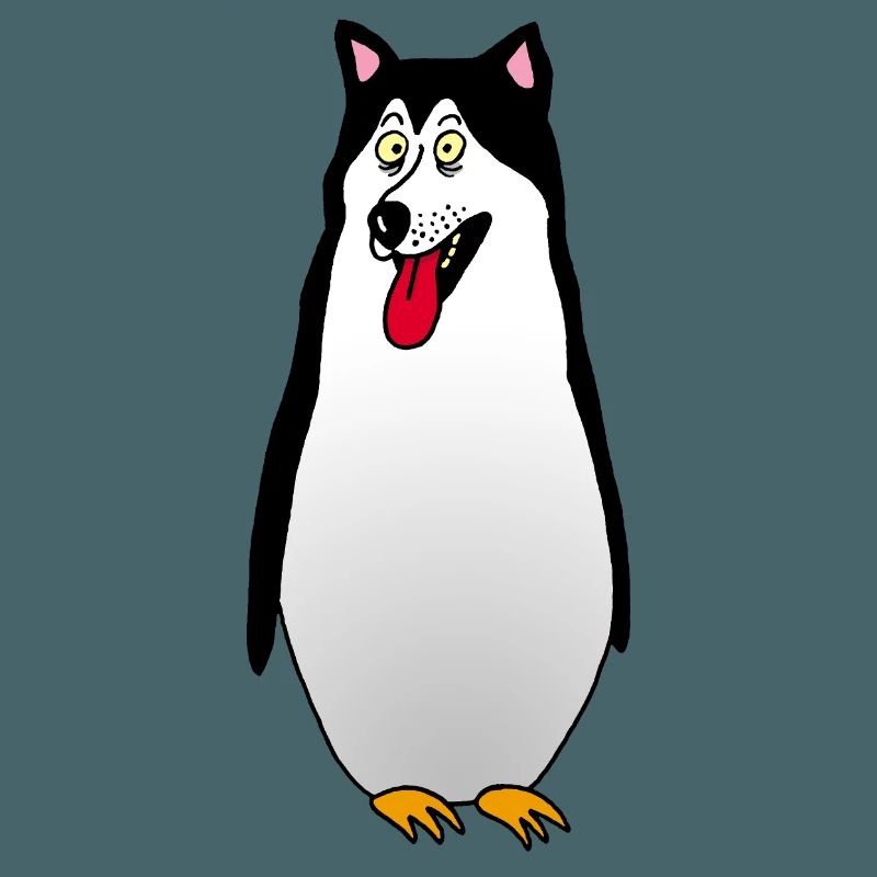 Hund oder Pinguin?