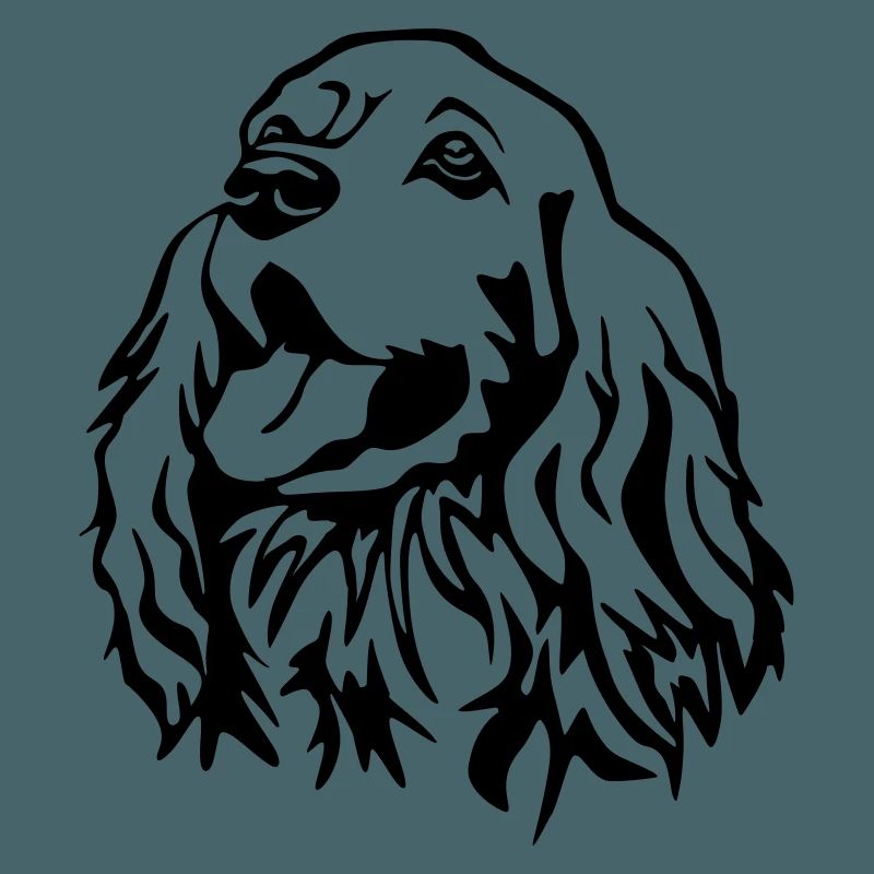 Tête de Cocker Spaniel