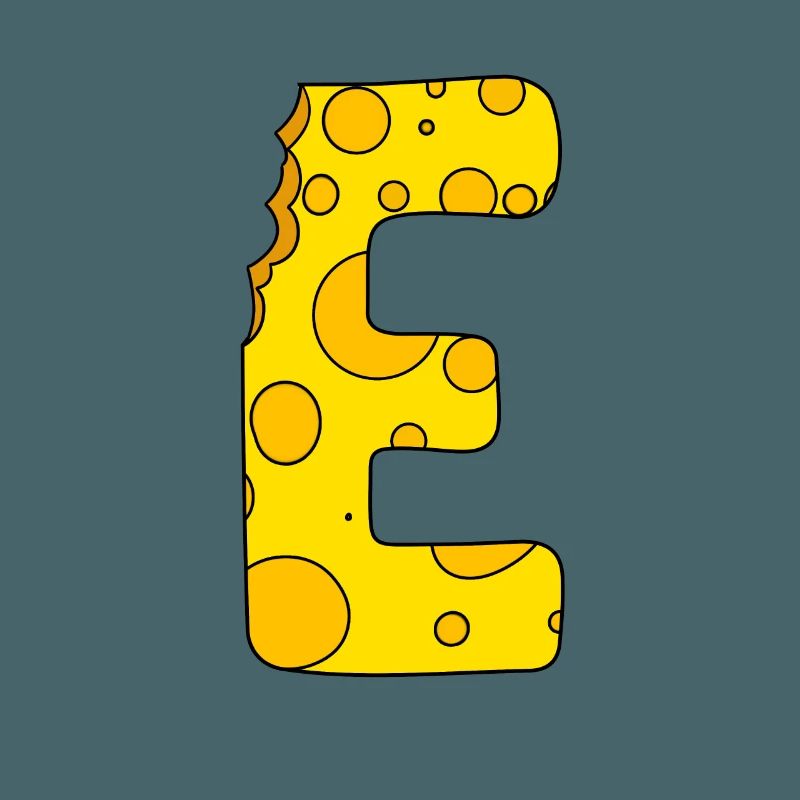 Buchstabe E
