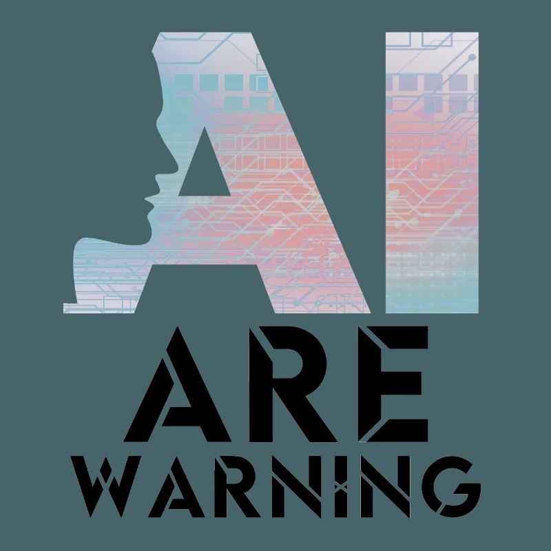 AI alert Caution artificial intelligence