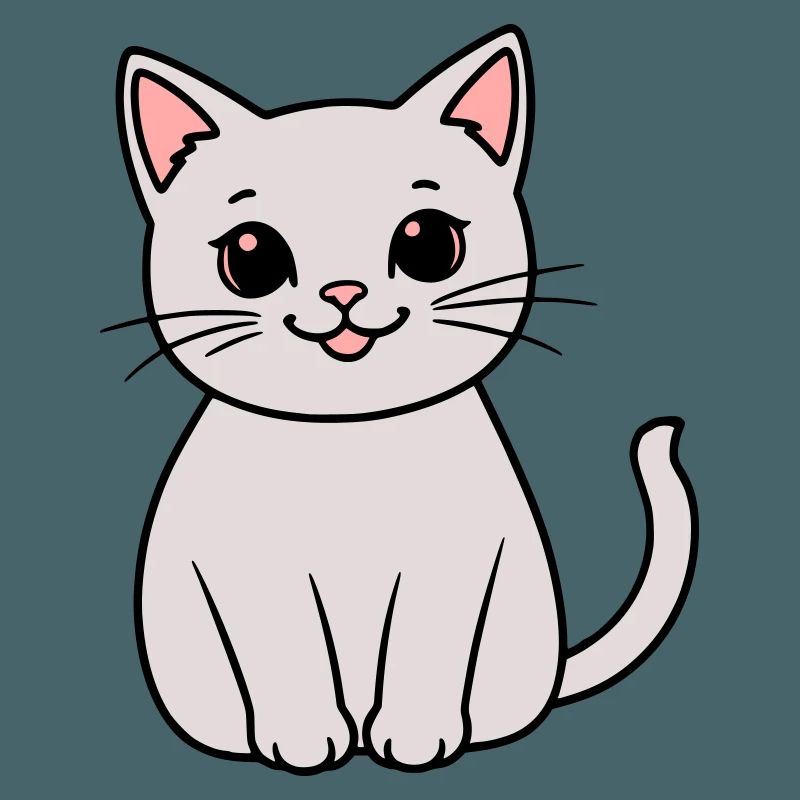 chaton gris