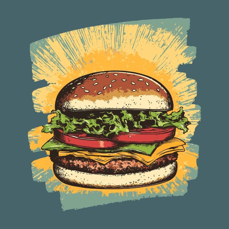 Burger Retro