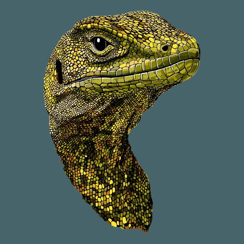 Waran Echse Reptil Komodowaran Bindenwaran Lizard