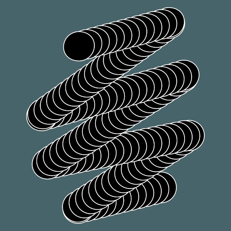 Modern Spiral Pattern Design