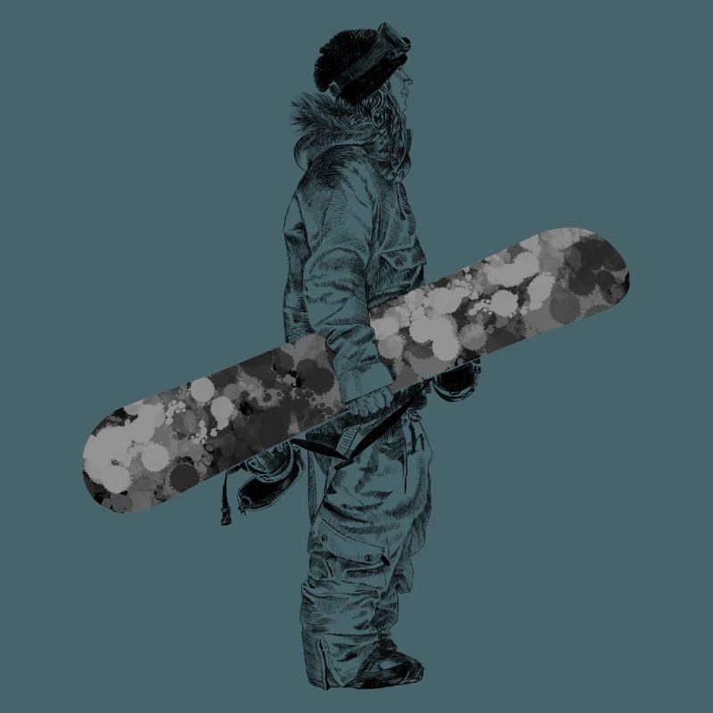 Freerider Snowboarder