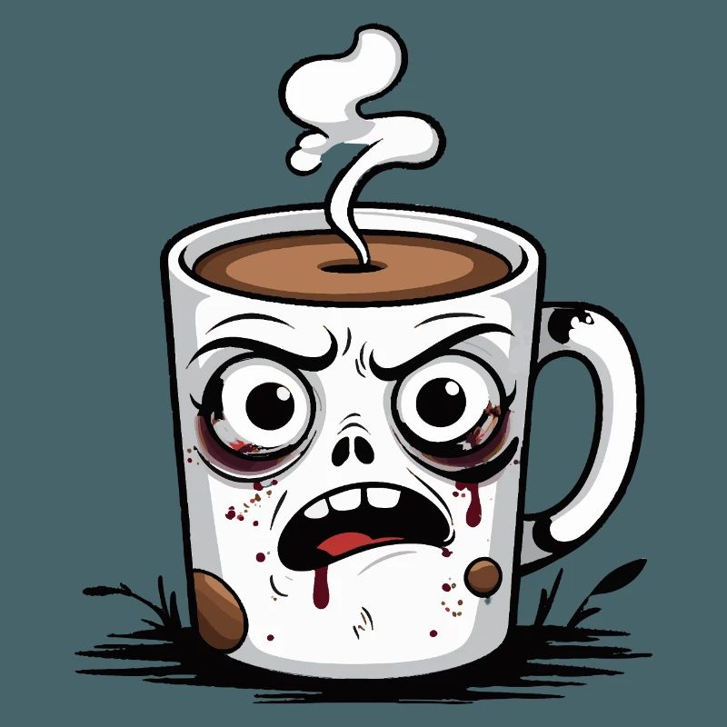 Zombie-Kaffeetasse